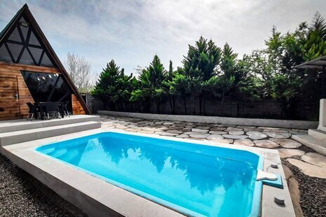 کلبه سوئیسی دوبلکس تک خواب فوکا در رشت