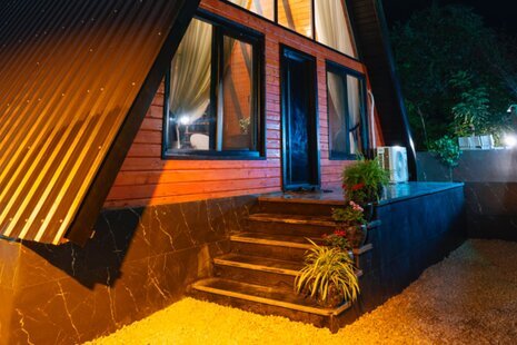 کلبه سوئیسی دوبلکس دو خواب در رامسر