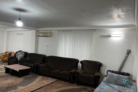 واحد مبله دوخواب طبیعت (6) طبقه همکف ویلا در بابل