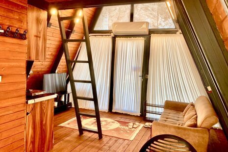 کلبه سوئیسی تکخواب میراث 2 در نور