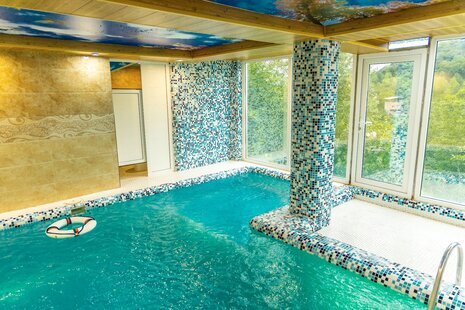 کلبه سوئیسی دوبلکس استخردار در شیرگاه