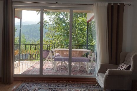 خانه جنگلی در مجاورت سد البرز