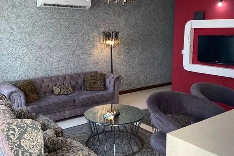 آپارتمان مبله تکخواب طبقه 6 دید دریا در دهکده ساحلی