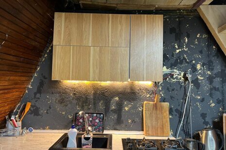 کلبه سوئیسی تکخواب قلعه در سوادکوه