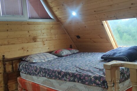 کلبه سوئیسی دوبلکس سه خواب باغ کیوی در رحیم آباد