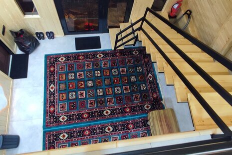 کلبه سوئیسی استخردار دوخواب باغ شوکا در سرخرود