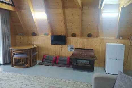 کلبه سوئیسی دوبلکس تکخواب دل آسا در مرزیکلا