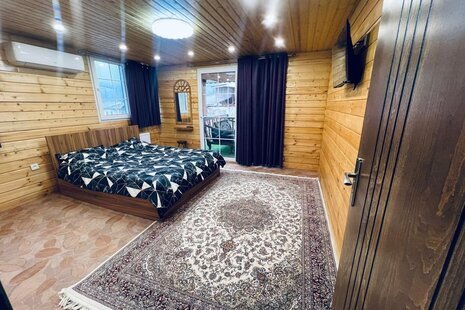 کلبه چوبی دوبلکس دوخواب در ماسال