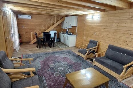 ویلا چوبی دوبلکس تک خواب آواناز در شیرگاه