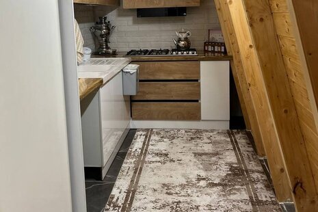 کلبه سوئدی دوبلکس تکخواب باغ پدری در سوادکوه