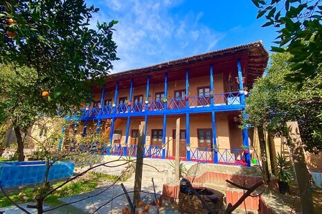 اتاق صفویان در اقامتگاه بومگردی گلوگاه