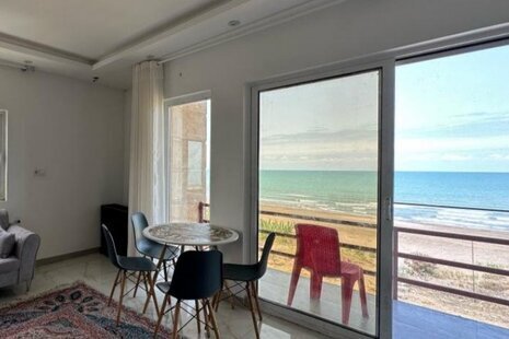 آپارتمان مبله 2 خواب ساحلی دریائی 10 در محمودآباد