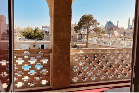 اتاق پنج تخت ماهور در بومگردی اصفهان