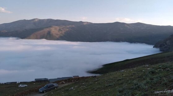 کلبه چوبی در ییلاقات اولسبلنگاه