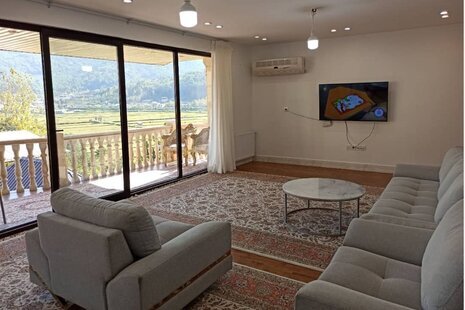 واحد مبله تکخواب در طبقه دوم ویلا در زیرآب