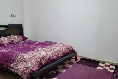 واحد مبله دوخواب در طبقه همکف ویلا شمشاد در ماسال
