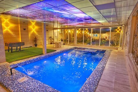 ویلا تکخواب استخردار مبله در شهریار