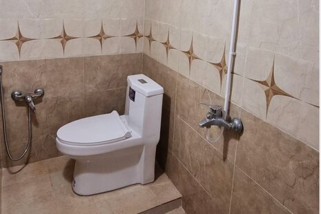 کلبه چوبی دوبلکس نیسا در روستای پاقلعه