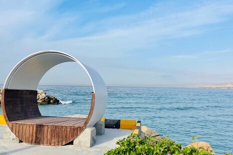 کلبه اسکیمویی در دهکده گردشگری عسلویه