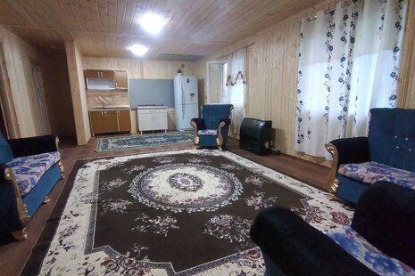 کلبه چوبی دوخواب مبله در ماسال