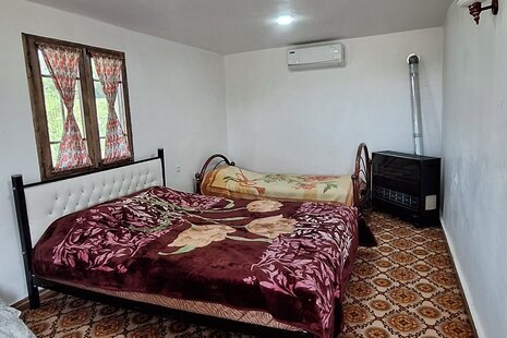 کلبه چوبی دوبلکس دوخواب در فومن