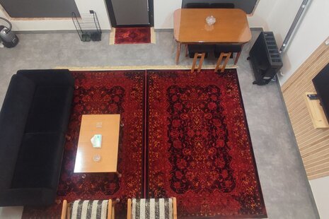 کلبه سوئیسی دوبلکس دوخواب باغ شوکا 2 در سرخرود