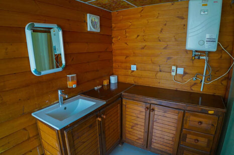 کلبه چوبی دوبلکس 3 در دهکده گردشگری عسلویه