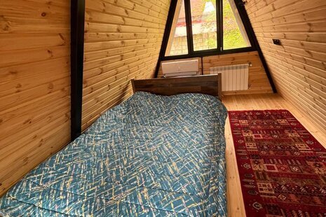 کلبه سوئیسی دوبلکس مبله تکخواب در رودبار