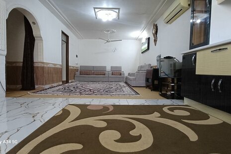 آپارتمان مبله دو خواب طبقه همکف در جنگل گلستان دشت