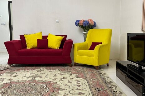 آپارتمان مبله دو خواب در صدرا