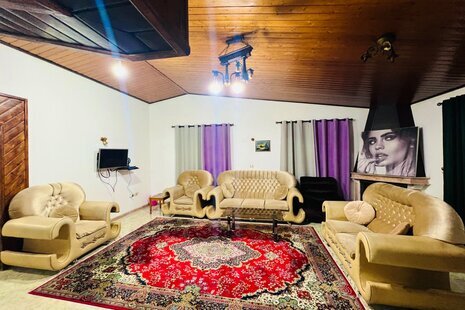 ویلا آپارتمان مبله دو خواب ساحل آبی با فوتبال دستی در نور
