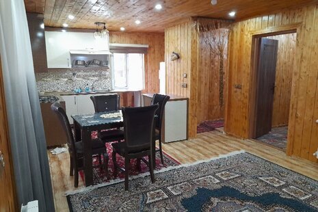 واحد دو خواب مبله طبقه اول ویلا در ماسال