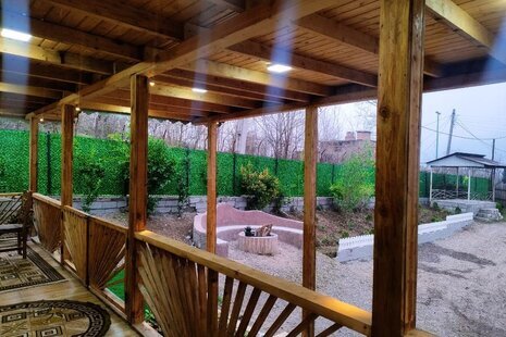 کلبه چوبی دوخواب گیلداد مبله در رشت