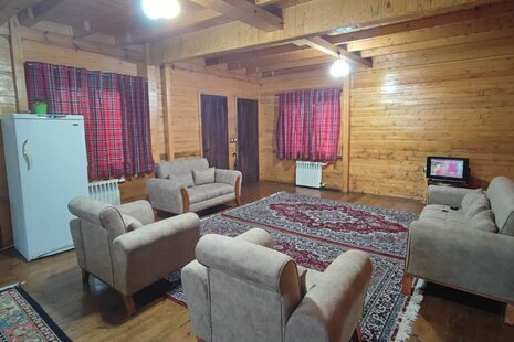 ویلا چوبی دوبلکس دوخواب ساحلی در چمخاله