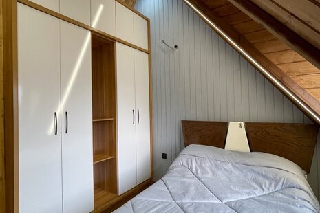 کلبه مبله دوبلکس دو خواب در زیبا کنار