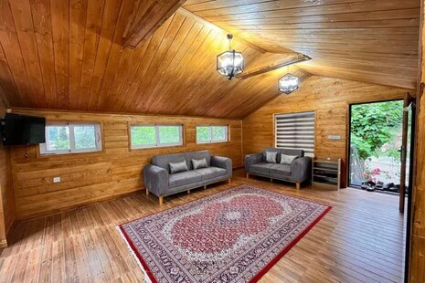 واحد مبله تک خواب در طبقه اول ویلا تنکابن