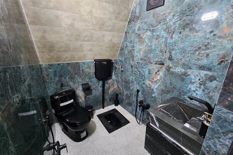 کلبه سوئیسی دوبلکس مرس جکوزی دار در شیرگاه