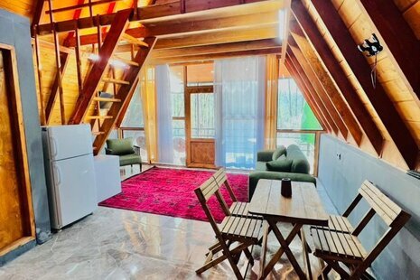 کلبه سوئیسی دوبلکس تکخواب در شیرگاه