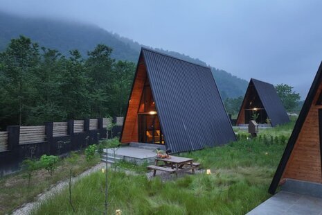 کلبه سوئیسی دوبلکس تکخواب 4 در شیرگاه