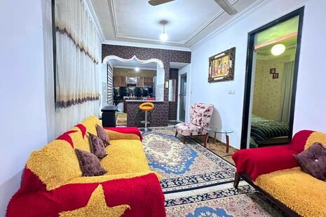 واحد مبله دوخواب در طبقه اول ویلا رامسر