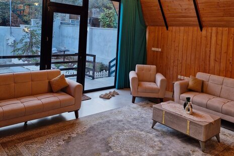 کلبه سوئیسی دوبلکس دوخواب چشمک در رامسر