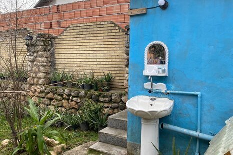 اتاق اشکانیان در اقامتگاه بومگردی گلوگاه