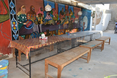 اتاق حجله در اقامتگاه بومگردی قشم