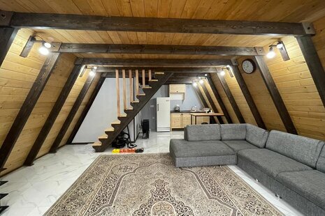 کلبه دوبلکس سوئیسی رز در کلاردشت