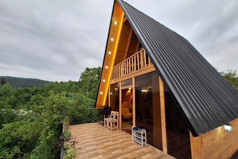 کلبه سوئیسی مبله تکخواب فرحان در بابل