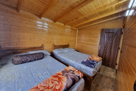 کلبه تکخواب مبله در شیرگاه