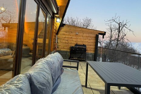 کلبه سوئیسی دوبلکس تکخواب در فشم