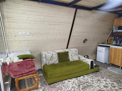 کلبه سوئیسی تکخواب ونوس کنگلو در سوادکوه