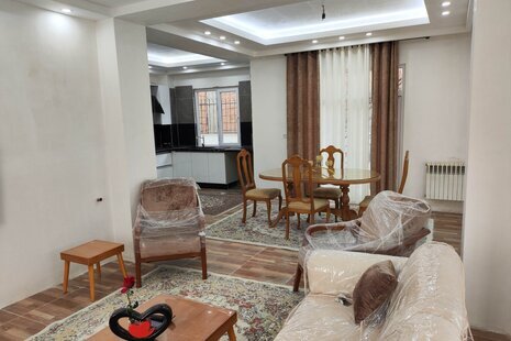 واحد استخردار دوخواب طبقه همکف ویلا در چالوس