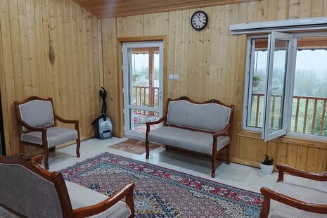 کلبه چوبی دوخواب دیارا در ماسال